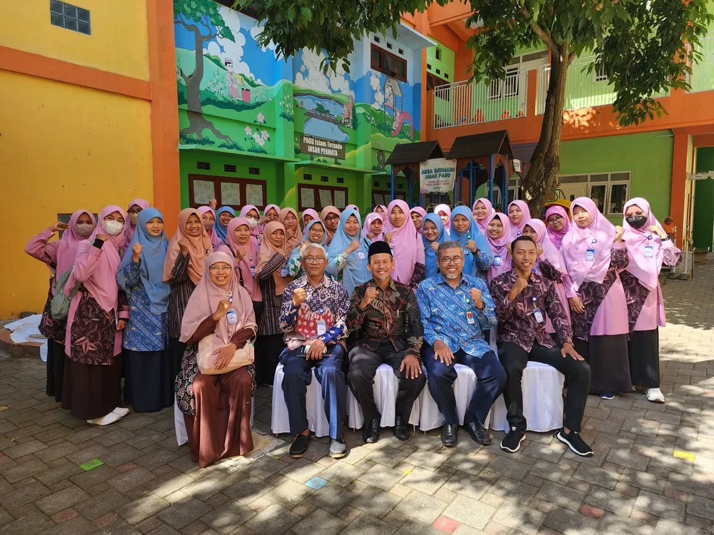 Studi Tiru dan Silaturahmi PAUDIT Harapan Ummat (Harum) Ngawi ke Yayasan Insan Permata Malang